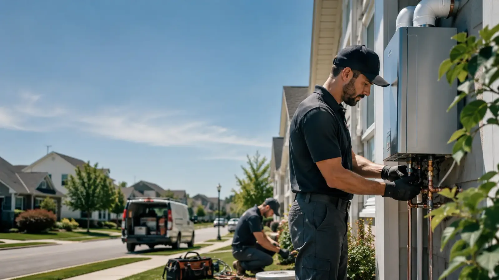 Tankless Water Heater Installation in Vanderbilt, MI